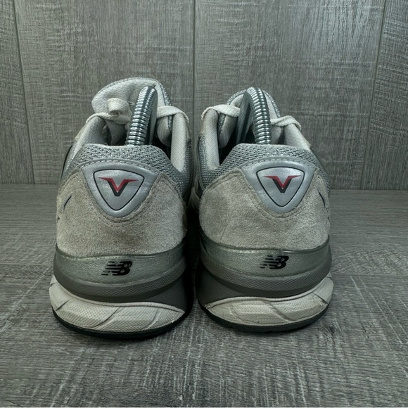 New Balance 990v5 Made In USA Castlerock Gray Sneakers Women’s Size 8.5 Dad Shoe - Picture 6 of 9